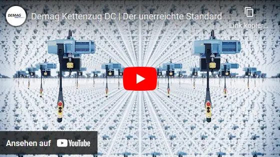 Video: Demag Elektrokettenzug DC-Com