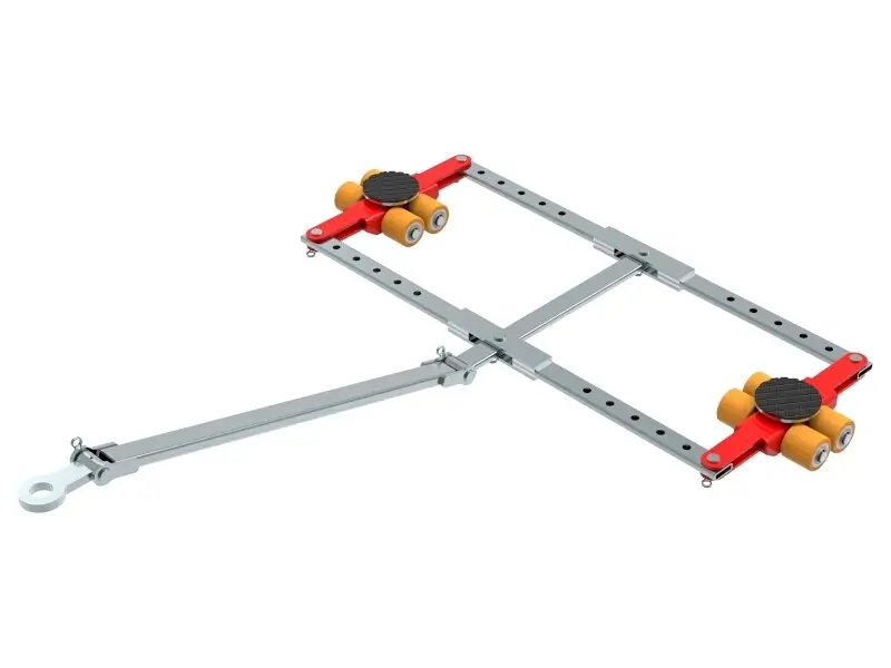 Schwerlast-Transportfahrwerke ECO-Skate® i-XL mit PU-Rollen