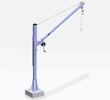 Haacon Drehkran 360kg - 2.0m Haacon Drehkran 360kg - 2.0m 360