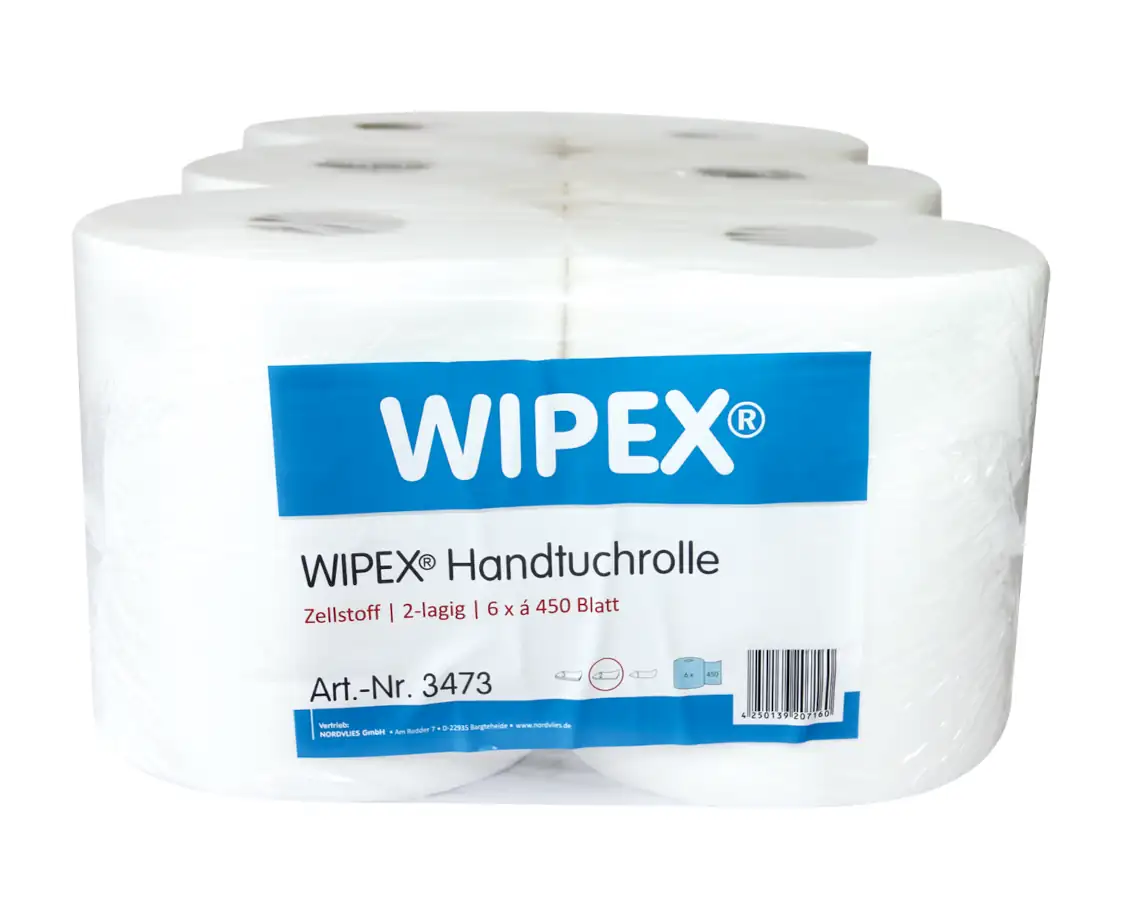  WIPEX Handtuchrolle  Handtuchrolle, perforiert 