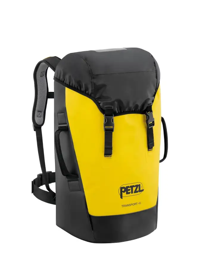 Petzl TRANSPORT 45 gelb/schwarz