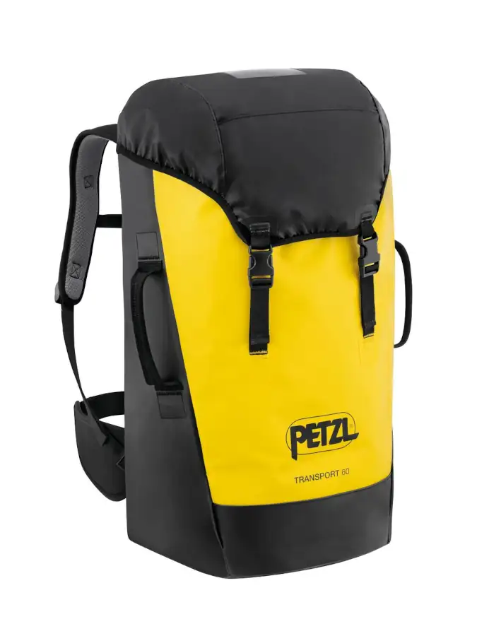 Petzl TRANSPORT 60 gelb/schwarz