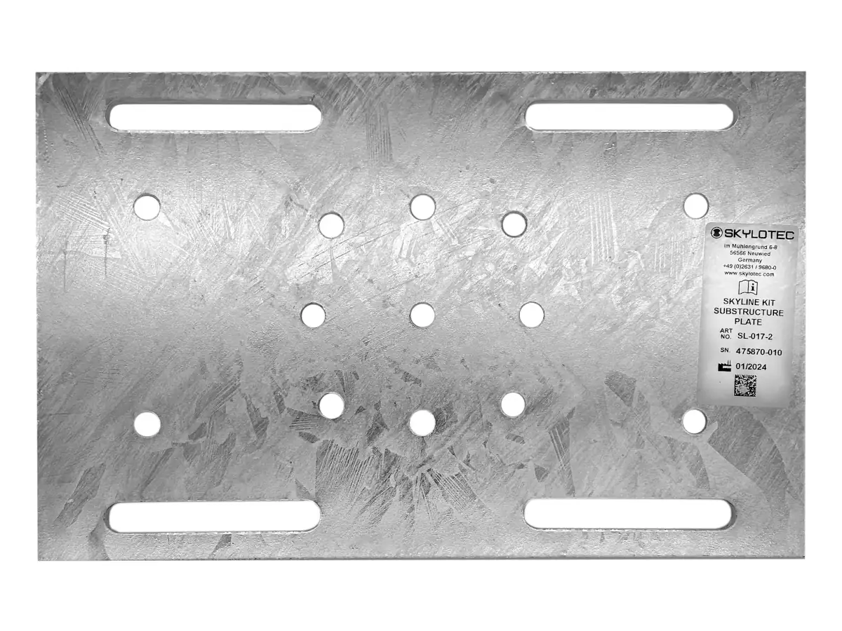 SKYLOTEC KIT SUBSTRUCTURE PLATE 270x420x12 mm