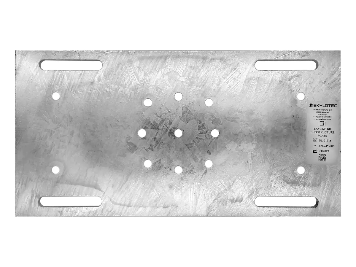 SKYLOTEC KIT SUBSTRUCTURE PLATE 270x530x12 mm