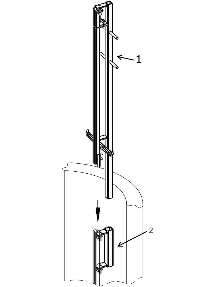 Tractel Einstiegshilfe  A12, Edelstahl 