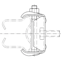 Tractel Klemmen Blechklemme System A11, Edelstahl   Artikel-Nr.: 502827